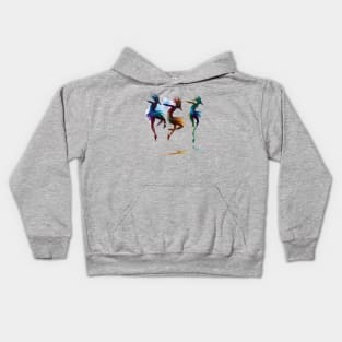 Dance In The Dust Storm Kokopelli Art Kids Hoodie